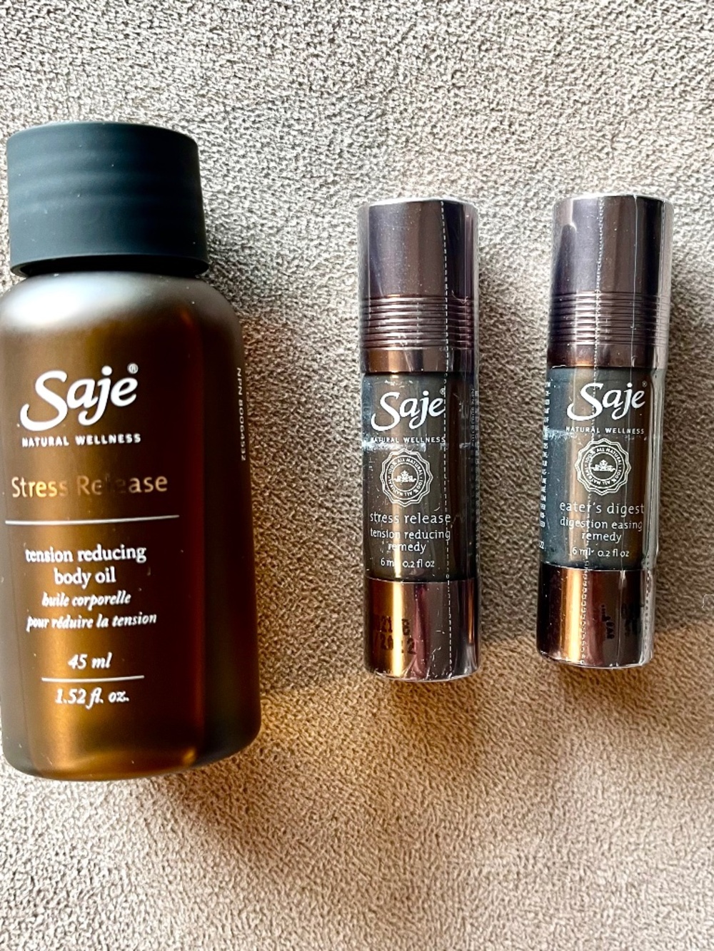 New- Saje Stress Relief Minis Bundle